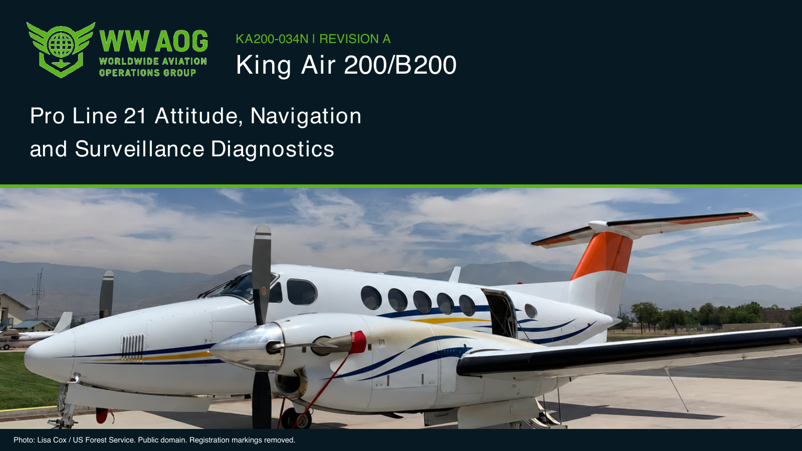 King Air 200/B200 Pro Line 21 Attitude, Navigation and Surveillance Diagnostics — WWAOG course cover