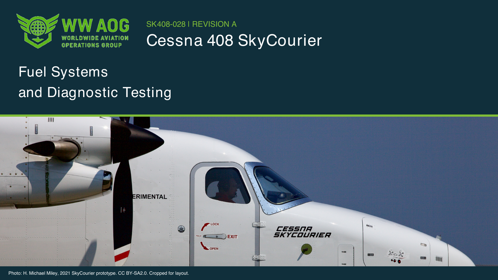 Cessna SkyCourier Fuel Systems and Diagnostic Testing course cover