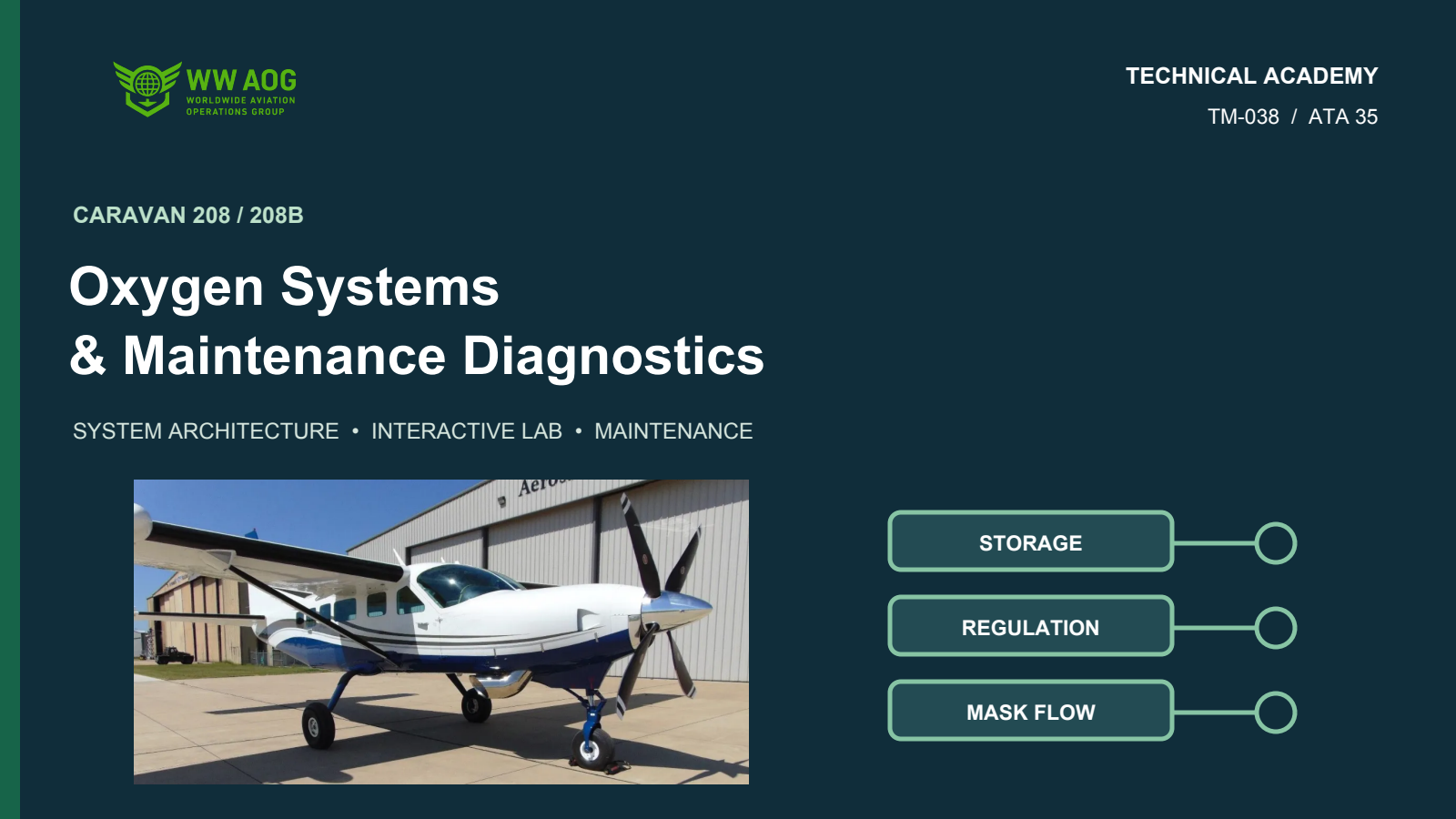Caravan Oxygen Systems & Maintenance Diagnostics course cover