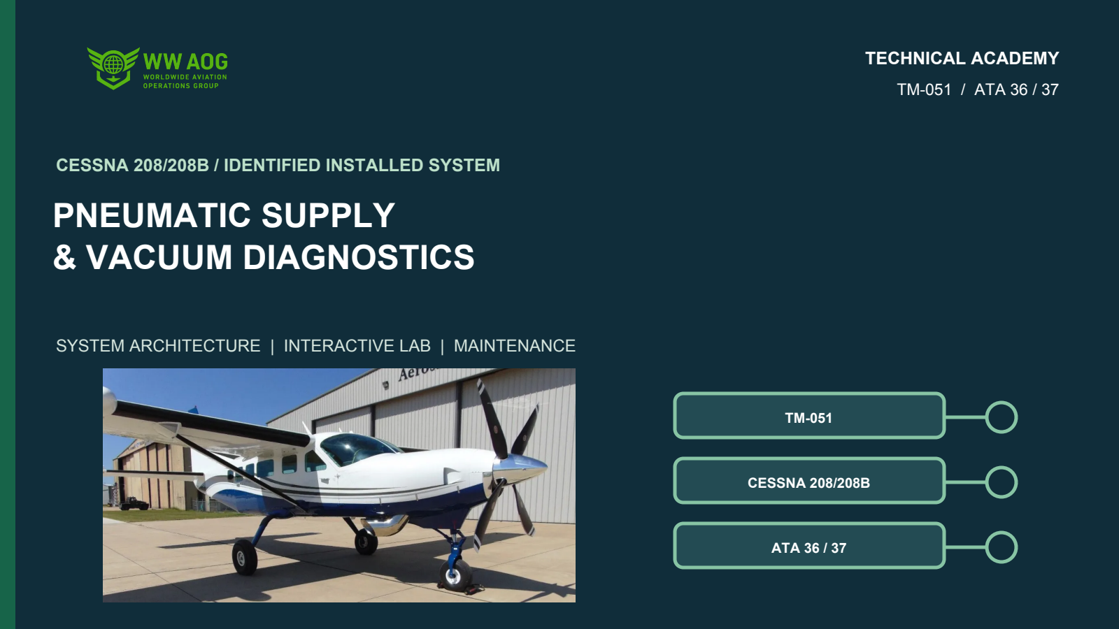 Caravan Pneumatic Supply & Vacuum-System Diagnostics — WWAOG course cover